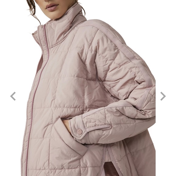**NWT** FP Movement Pippa Packable Puffer Jacket Mauve Swoon XL - Picture 3 of 5